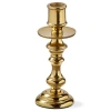 Tag Gold Cast Aluminum Darion Taper Holder Small Candlestick In Gold