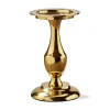 Tag Gold Cast Aluminum Stella Large Pillar Candle Holder In Gold