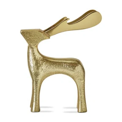 Tag Gold Reindeer Bottle Opener