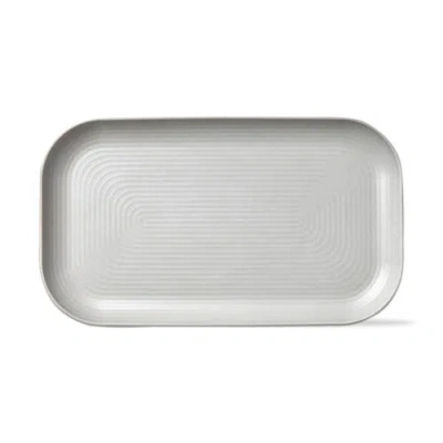 Tag Gray Brooklyn Melamine Plastic Serving Platter Dishwasher Safe
