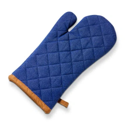 Tag Grill Oven Mitt Blue Denim Cotton Summer