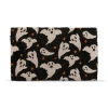 Tag Halloween Ghost Coir Door Mat For Everyday Use In Black
