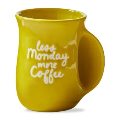 Tag Handwarmer Mug For Cozy Drinks And Warm Hands In Yellow