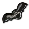 Tag Happy Halloween Black Bat Ceramic Serving Platter In Black