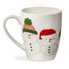 Tag Happy Snowman Mug In Multi