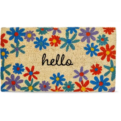 Tag Hello Daisy Coir Mat Multi Coir Everyday