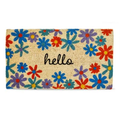 Tag Hello Daisy Coir Mat Multi Coir Everyday