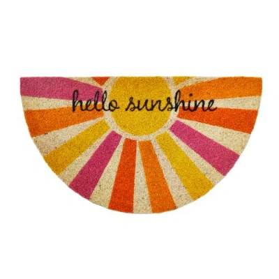 Tag Hello Sunshine Non-slip Coir Mat Multi Coir Everyday