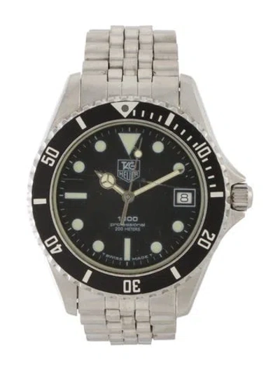 Pre-owned Tag Heuer 1000 Professional Watch, 37mm In Multi