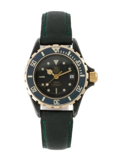 Pre-owned Tag Heuer 1000 Series Watch In Multi