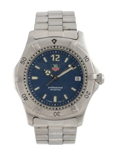 Pre-owned Tag Heuer 2000 Classic Watch, 37mm In Multicolor
