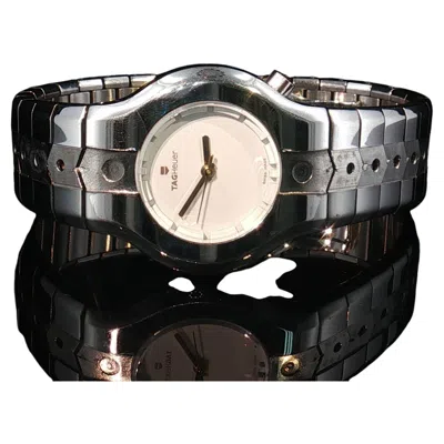 Pre-owned Tag Heuer 2000 Ladies Stainless Steel Swiss Watch Wp1350 Ubd644 Parts Repair In Multi
