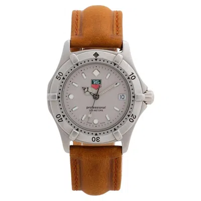 Pre-owned Tag Heuer 2000 Professional Quartz, Mid Size, Ref 962.013, Rotating Bezel, C1990 In Multi