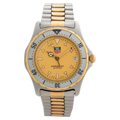 Pre-owned Tag Heuer 2000 Professional Quartz, Transitional Reference, Ghost Bezel, C1988 In Multi