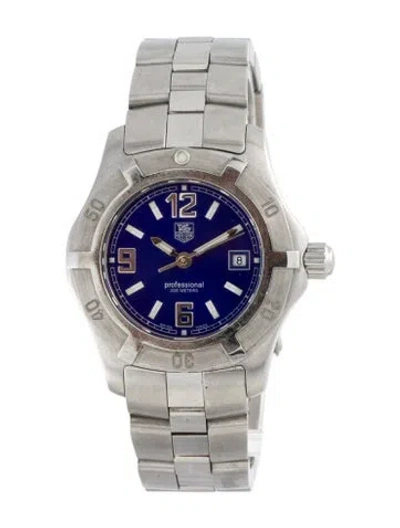 Pre-owned Tag Heuer 2000 Professional Watch, 28mm In Multicolor