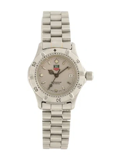 Pre-owned Tag Heuer 2000 Series Watch, 27mm In Multicolor