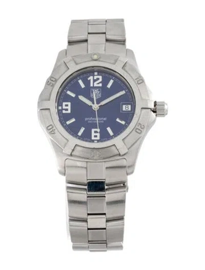 Pre-owned Tag Heuer 2000 Series Watch, 38mm In Multicolor