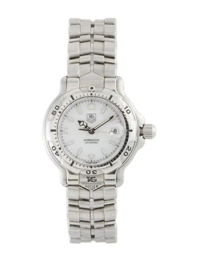 Pre-owned Tag Heuer 6000 Watch, 29mm In Multi