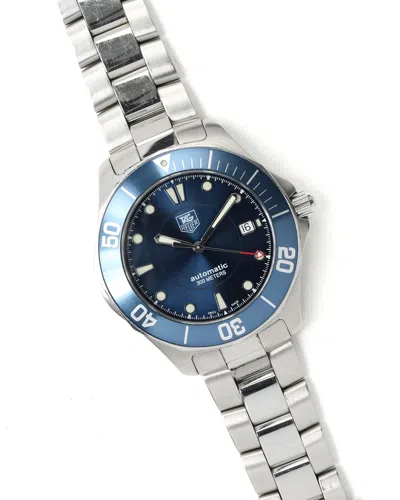 Tag Heuer Aquaracer 41mm Automatic Watch In Blue