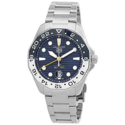 Pre-owned Tag Heuer Aquaracer Automatic Blue Dial Men's Watch Wbp2010.ba0632
