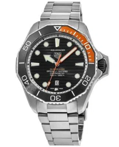 Pre-owned Tag Heuer Aquaracer Professional 1000 Superdiver Men's Watch Wbp5a8a.bf0619