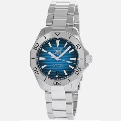 Pre-owned Tag Heuer Aquaracer Professional 200 Blue/steel 40 Mm Men's Watch Wbp2111.ba0627