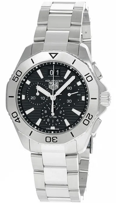 Pre-owned Tag Heuer Aquaracer Professional 200 Date 40mm Ss Men's Watch Cbp1110.ba0627