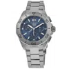 Tag Heuer Aquaracer Professional 200 Quartz Chronograph Blue Dial Steel Men's Watch Cbp1113.ba0627 In Blue