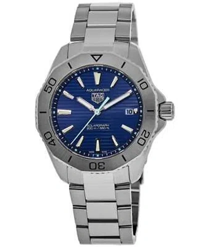 Pre-owned Tag Heuer Aquaracer Professional 200 Solargraph Men's Watch Wbp1113.ba0000