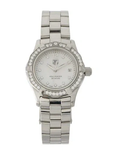 Pre-owned Tag Heuer Aquaracer Watch, 27mm In Multi