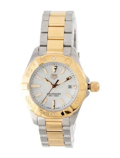 Pre-owned Tag Heuer Aquaracer Watch, 27mm In Multi