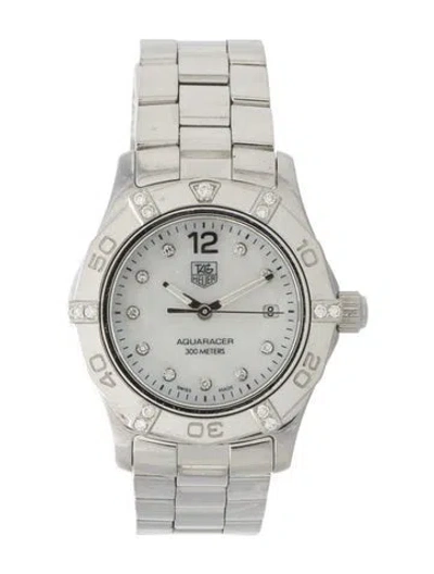 Pre-owned Tag Heuer Aquaracer Watch, 28mm In Multi
