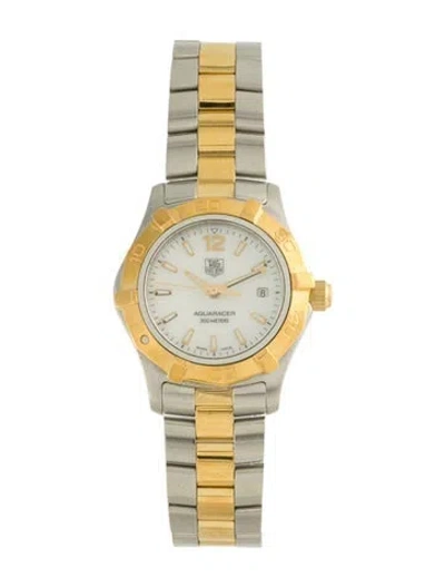 Pre-owned Tag Heuer Aquaracer Watch, 28mm In Multi