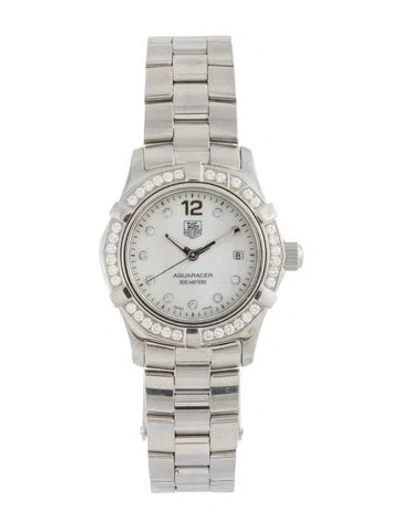 Pre-owned Tag Heuer Aquaracer Watch, 28mm In Multi