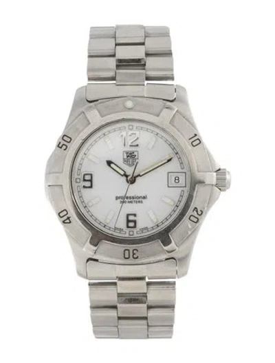 Pre-owned Tag Heuer Aquaracer Watch, 39mm In Multi