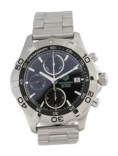 Pre-owned Tag Heuer Aquaracer Watch, 41mm In Multi