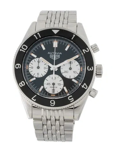 Pre-owned Tag Heuer Autavia Heuer Heritage Watch, 42mm In Multi