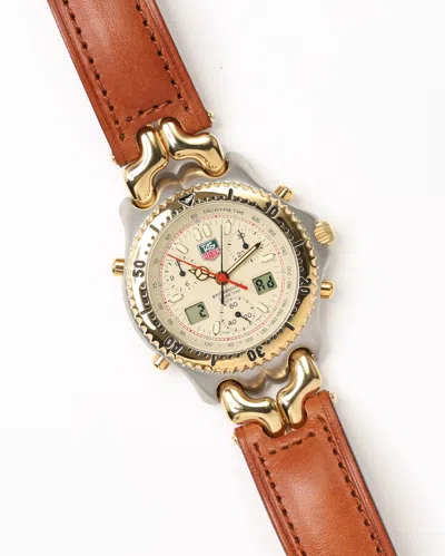 Tag Heuer Ayrton Senna 39mm Ref Cg1123-0 Watch In Brown