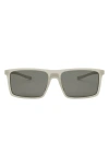 Tag Heuer Bolide 57mm Rectangular Sunglasses In Grey/ Other / Smoke