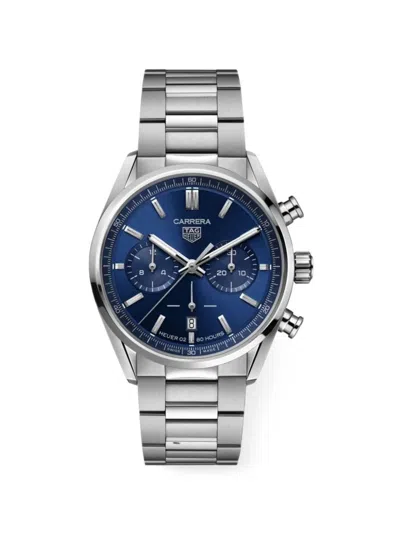 Tag Heuer Carrera 42mm Watch In Blue