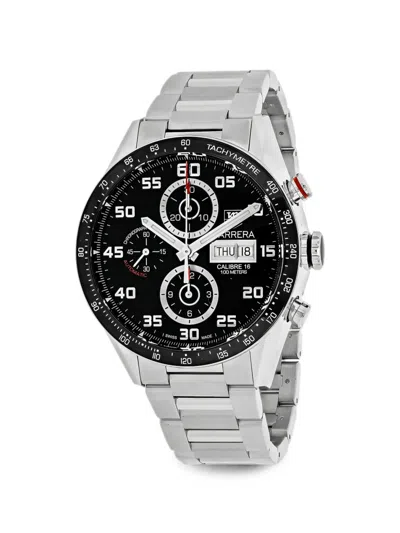Tag Heuer Carrera 43mm Watch In Metallic