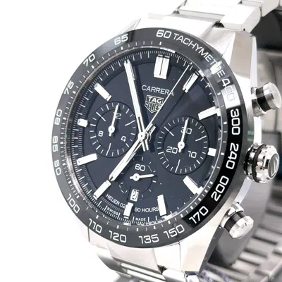 Pre-owned Tag Heuer Carrera Automatic Chronograph 44mm Watch Cbn2a1b.ba0643- Brand