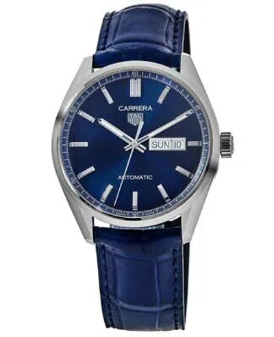 Pre-owned Tag Heuer Carrera Calibre 5 Day-date Automatic Men's Watch Wbn2012.fc6502
