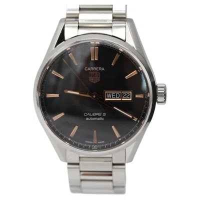 Pre-owned Tag Heuer Carrera Calibre 5 War201c � 41mm � Black Dial � Full Set � 2019
