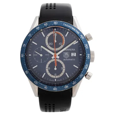Pre-owned Tag Heuer Carrera Chrono Wristwatch Ref Cv2015-1. Auto Cal 16 Movement, C2010 In Multi