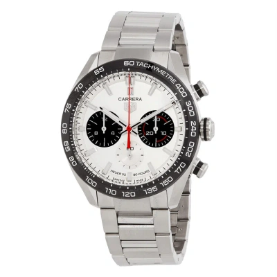 Tag Heuer Carrera Chronograph "160 Years" Automatic Grey Dial Men's Watch Cbn2a1d.ba0643 In Black / Grey