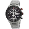 TAG HEUER TAG HEUER CARRERA CHRONOGRAPH AUTOMATIC BLACK DIAL MEN'S WATCH CBN2A1AA.BA0643
