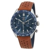 TAG HEUER TAG HEUER CARRERA CHRONOGRAPH AUTOMATIC BLUE DIAL MEN'S WATCH CBN2A1A.FC6537