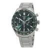 TAG HEUER TAG HEUER CARRERA CHRONOGRAPH AUTOMATIC GREEN DIAL UNISEX WATCH CBN2A1N-BA0643