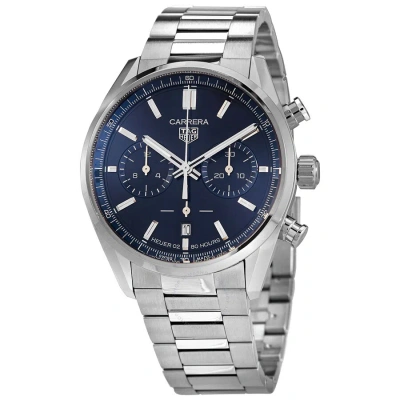 Tag Heuer Carrera Chronograph Automatic Men's Watch Cbn2011.ba0642 In Blue / Dark